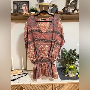 NWOT Karma Highway Peplum One Size Skinny Tunic